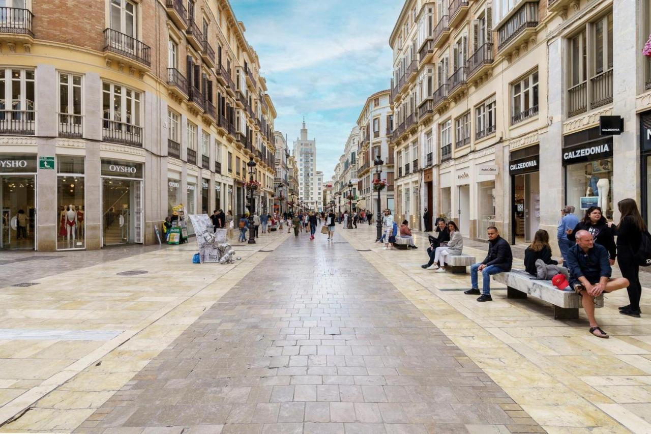 Apartamento Moderno Calle Larios Малага Екстериор снимка